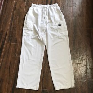 Cherokee White SCRUB Pants!